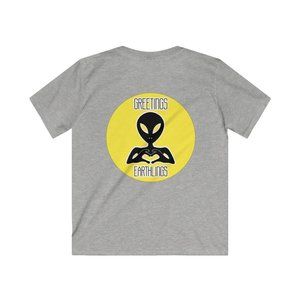 SBC Greetings Earthling Short Sleeve Gray Tee